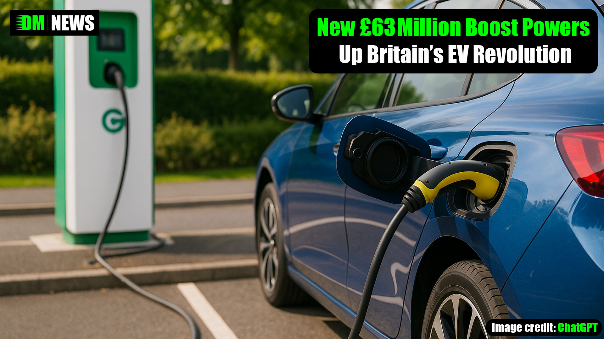 New £63 Million Boost Powers Up Britain’s EV Revolution
